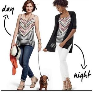 CAbi Linea Cami Tank, Size Medium. Excellent Condition